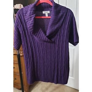 Dress Barn Short Sleeve Sweater - Woman  Size 2X